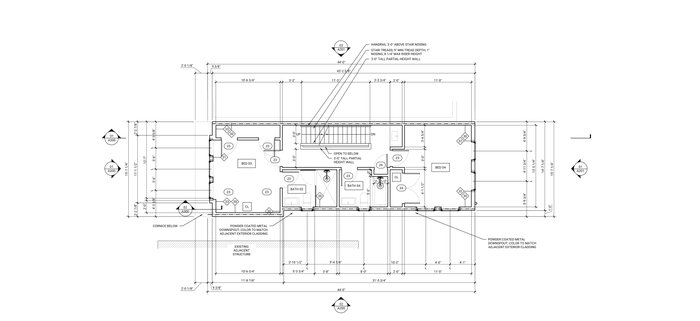 Third Floor Plan — 1915 Fitzwater Street